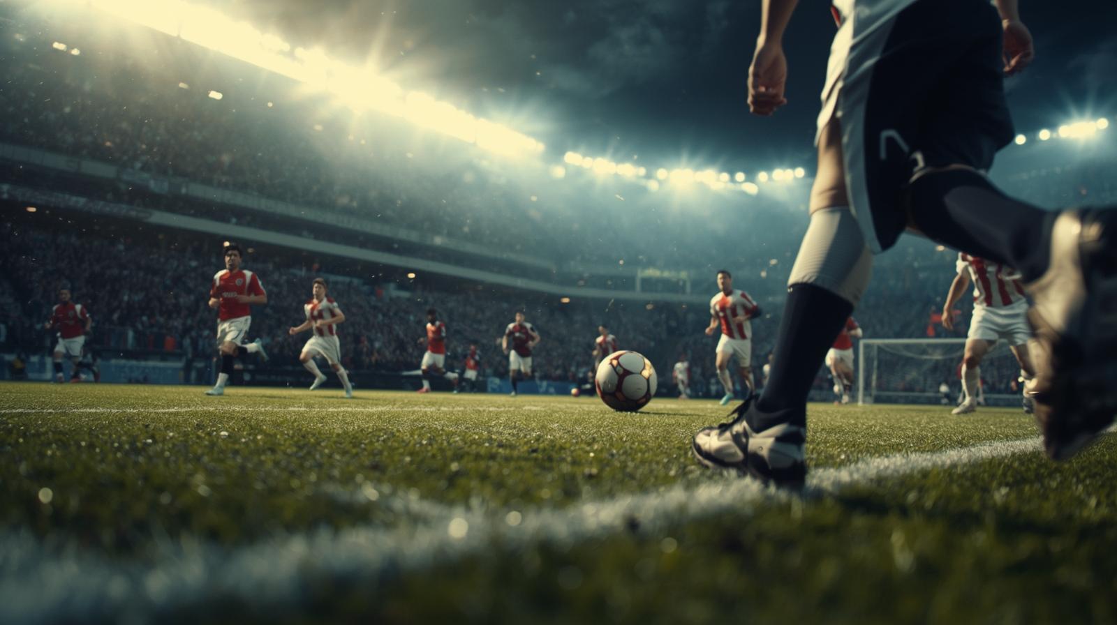 Futbol sahası arkaplanı